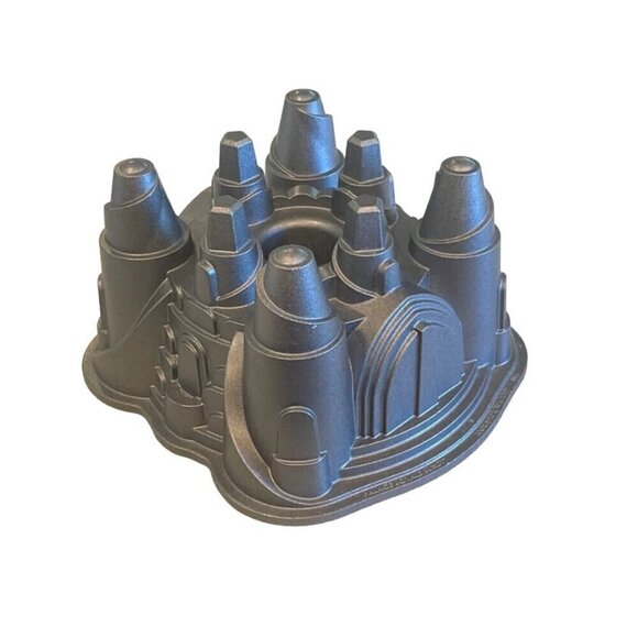 NEW Nordic Ware Princess Castle Palace Royale Cast Aluminum Non Stick Cake Pan - Picture 3 of 6